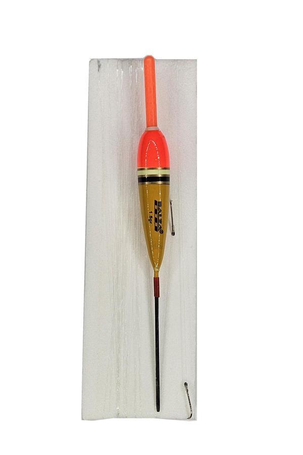Aldos sport fishing Özel Üretim Hassas Şamandıralı Mod.200 (1,5 Gr) 2 Iğneli Kefal Sokar Melanur Takımı - 6 Mt Misinalı - Image 1
