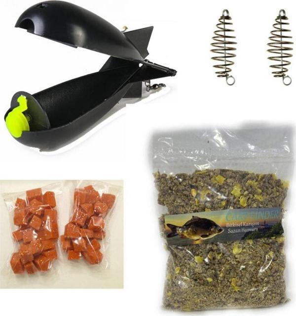 Aldos sport fishing Yemleme Roketi, Sazan Hamuru Ve Yaylı Set - Image 1
