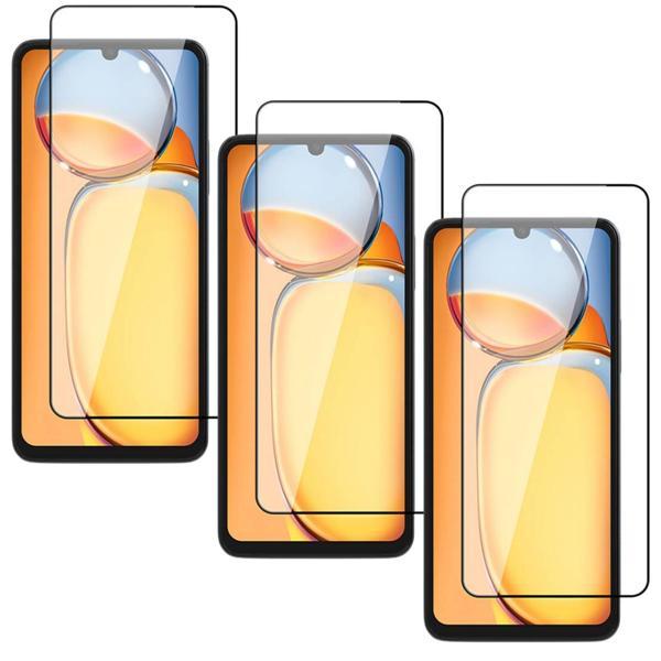 Xiaomi Redmi 13C Uyumlu Tam Kaplayan Kalın Parlak 5D Ekran Koruyucu x3 - Image 1