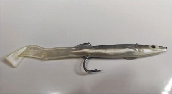 Aldos sport fishing Raglou Tarzı Iğneli Silikon Yem 10,5 Cm Gri (2 AD) - Image 1