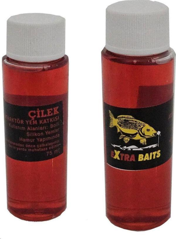 Aldos sport fishing Çilek Kokulu Sazan Atraktör 75 Ml Yem Katkısı - Image 1