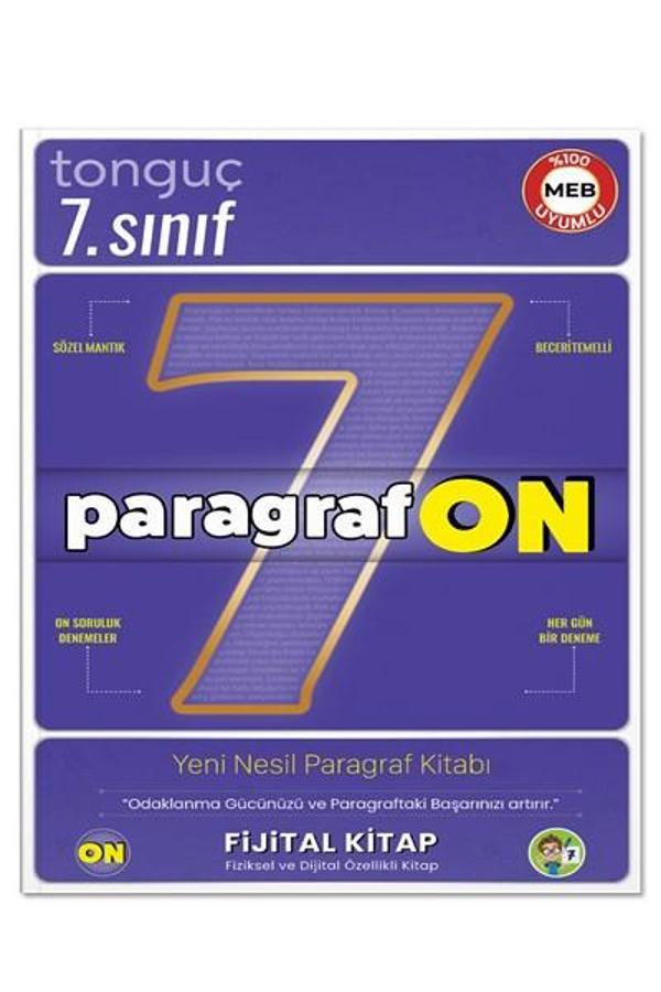 7. Sınıf ParagrafON Soru Bankası - Tonguç Yayınları - Tonguç Akademi - Image 1