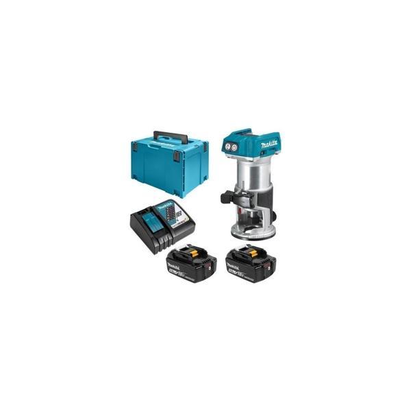 Makita DRT50RTJ Çift Akülü Freze (2x5.0Ah) - Image 1