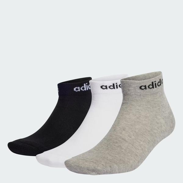 Adidas IC1306 T Lin Ankle 3P Unisex Spor Çorap - Image 1