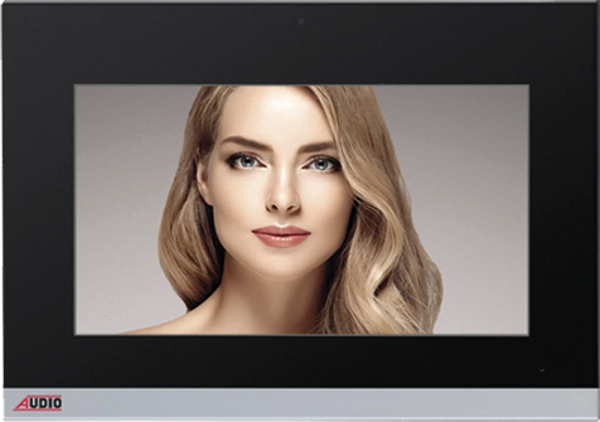 AUDIO 001197 SET Bus Plus 10.1" Görüntülü Diafon Dokunmatik Ekranlı Alarmlı Hafızalı Si̇yah İlave Set - Image 1