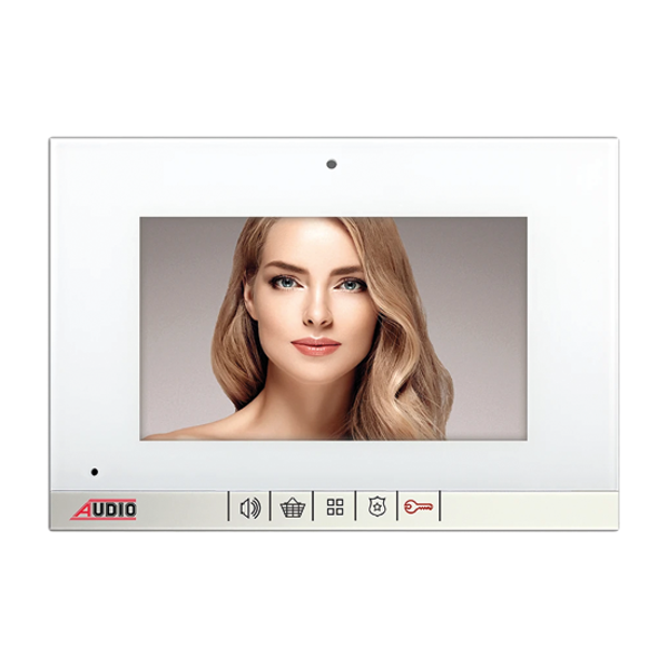 AUDIO 001190 SET Bus Plus Bus Plus Gd-18 7" Mekani̇k Butonlu Hand free İlave Set - Image 1