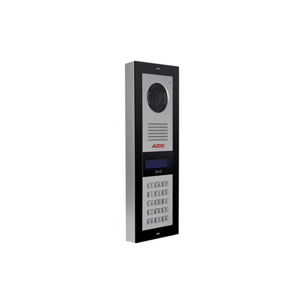 AUDIO 003002 Bus Plus 2X16 Ve 4X16 Lcd Ekranlı Zil Paneli (Mekanik Butonlu)– Siyah Şase - Image 1