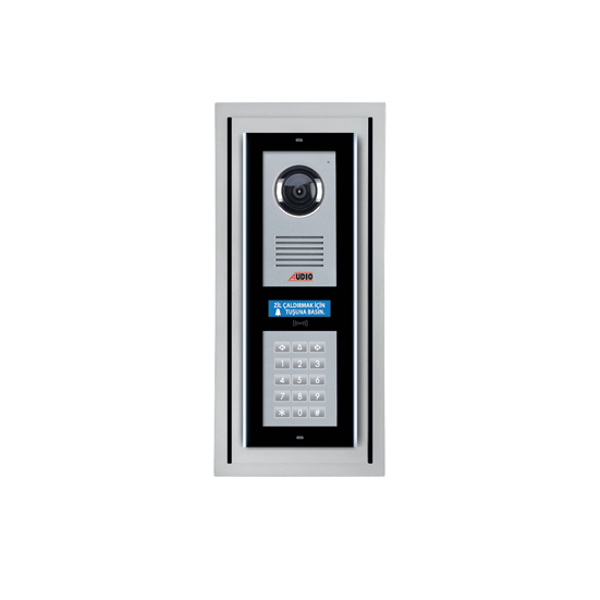 AUDIO 003003 Bus Plus 2 X 16 Ve 4 X 16 Lcd Ekranlı Zil Paneli (Mekanik Butonlu - Kart Okuyuculu) - Image 1