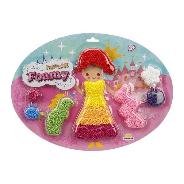 Funmix Foamy Renkli Dünyalar Slime - 1adet Stokta Olan Gönderilir Kız Erkek Çocuk Oyuncak Eğitici Oy - Image 1