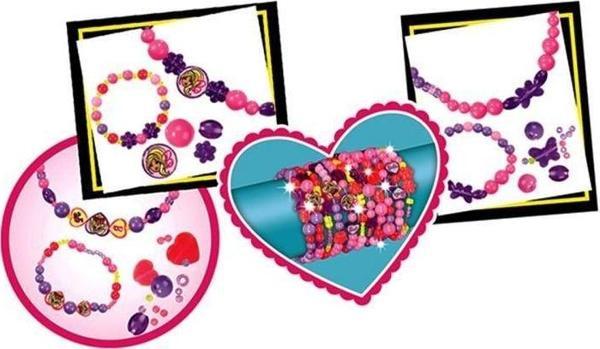 Dede Barbie Çantalı Boncuk Takı Seti Kız Erkek Çocuk Oyuncak Eğitici Oyuncaklar - Image 1