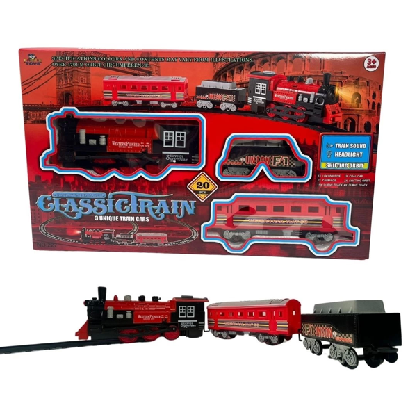 Pilli Tren Seti Kız Erkek Çocuk Oyuncak Eğitici Oyuncaklar - Image 1