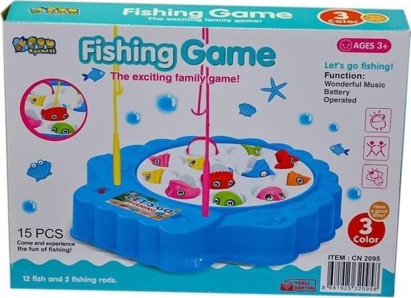 KUTULU PİLLİ BALIK OYUNU Kız Erkek Çocuk Oyuncak Eğitici Oyuncaklar - Image 1