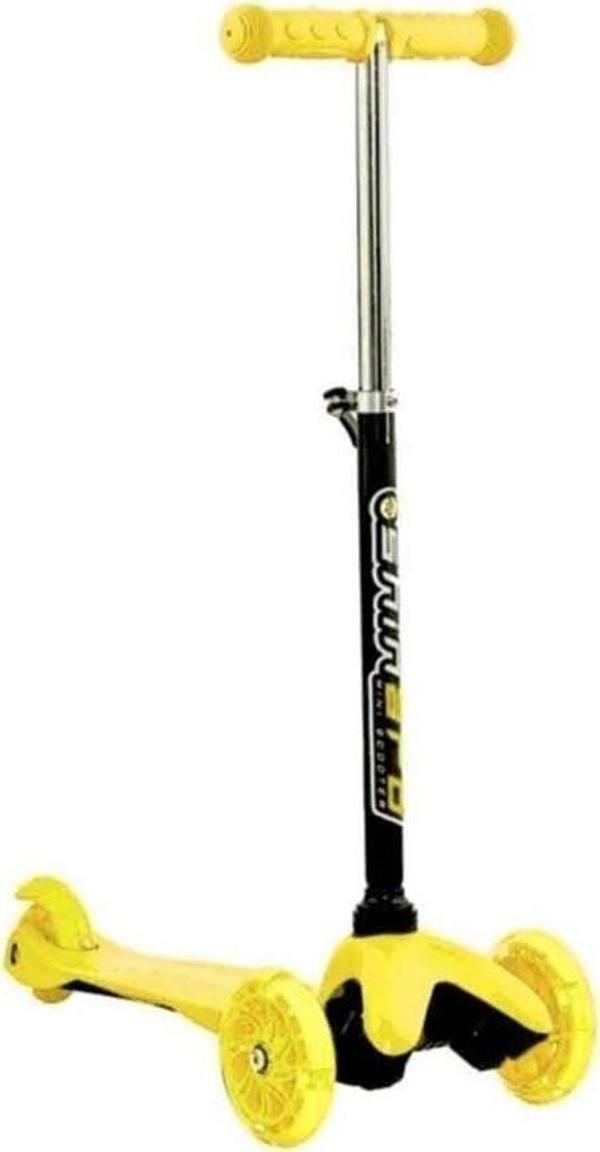 Kız Erkek Çocuk Oyuncak Shinaro Mini Scooter Sarı Kız Erkek Çocuk Eğitici - Image 1