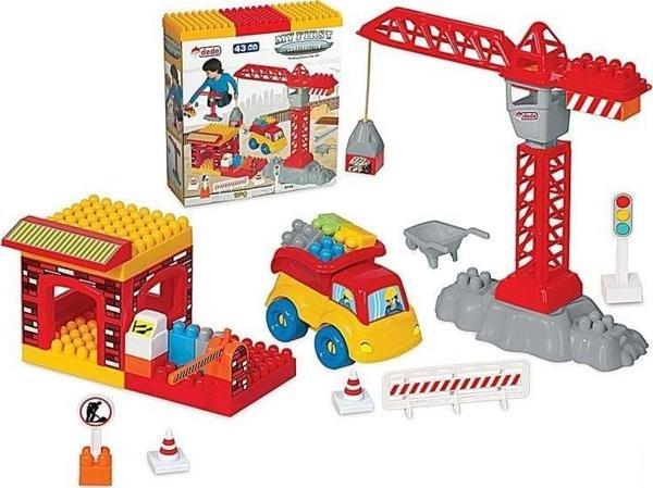 Eğlenceli Oyuncak Dede Benim İlk İnşaatım Kız Erkek Çocuk Eğitici - Image 1