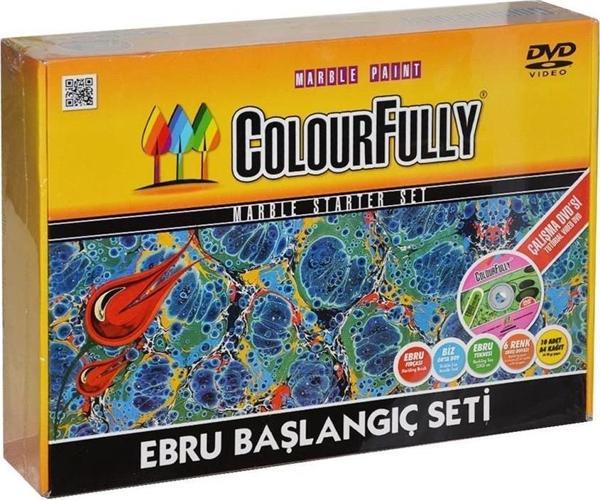Öğretici Oyuncak Ebru Sanatı Başlangıç Seti Eğitici Dvd'li Kız Erkek Çocuk Eğitici Eğitici Oyunca - Image 1