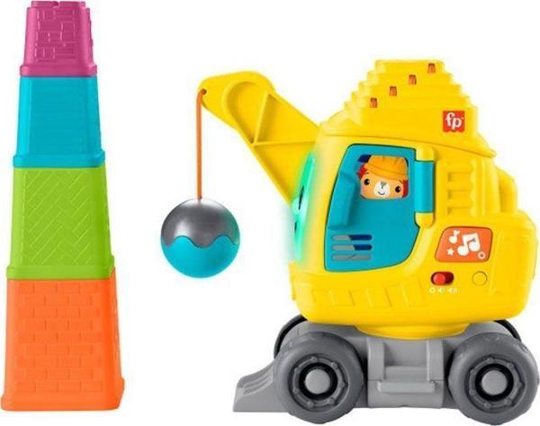 Kız Erkek Çocuk Oyuncak HKD64 Fisher-Price Eğlenceli Dostum Kar Leoparı Kız Erkek Çocuk Eğitici Eğitici  - Image 1