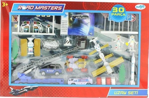 Eğitici Oyuncak Die Cast Merdivenli Uzay Seti 30 Parça Jp8106 Kız Erkek Çocuk Eğitici Eğitici Oy - Image 1