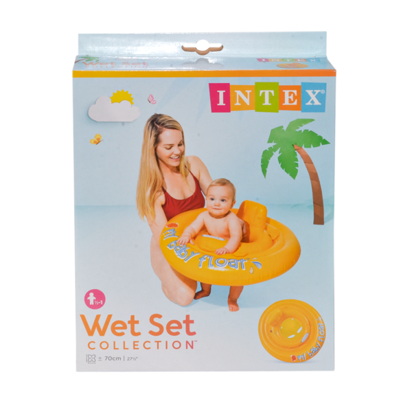 Kız Erkek Çocuk Oyuncak IBF56585 İntex Sarı Baby Float 70cm 6-12 Ay Kız Erkek Çocuk Eğitici Eğitici Oyun - Image 1