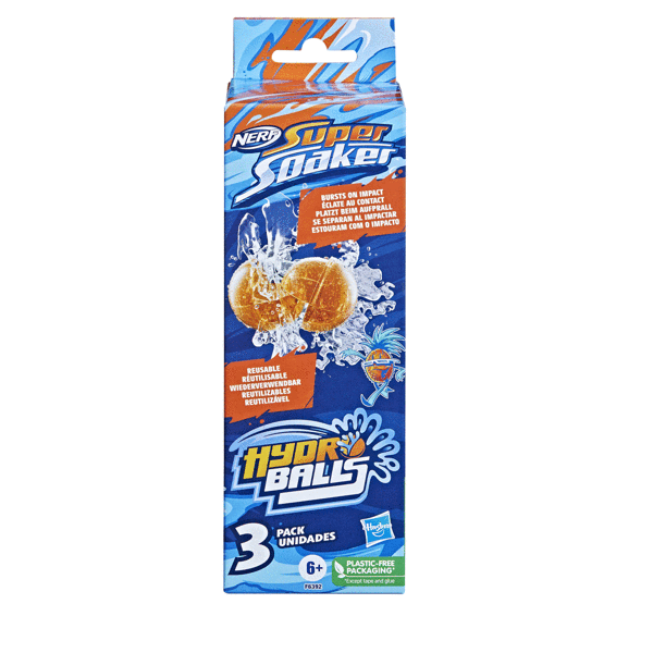 Öğretici Oyuncak F6392 Nerf Super Soaker Hydro Balls 3lü -1adet fiyatıdır Kız Erkek Çocuk Eğitici - Image 1