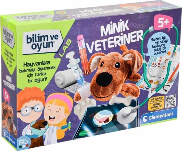 Eğitici Oyuncak 64195 Bilim ve Oyun - Minik Veteriner Kız Erkek Çocuk Eğitici - Image 1