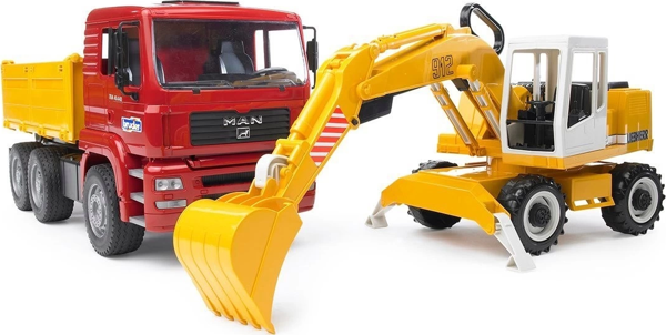 Eğitici Oyuncak Massey Ferguson 7480 Traktör Ve Römork Kız Erkek Çocuk Eğiticila - Image 1