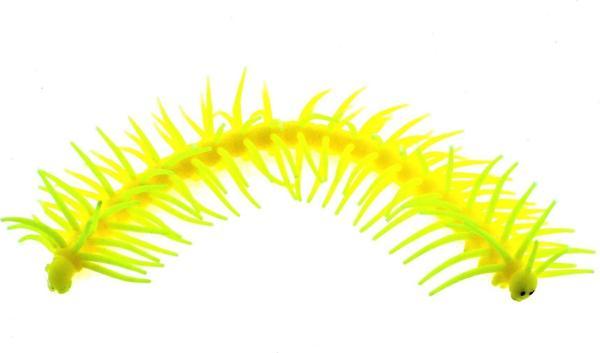 Kız Erkek Çocuk Oyuncak Squishy 30cm Sarı Kırkayak Kız Erkek Çocuk Eğitici - Image 1