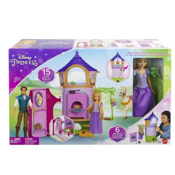 Eğitici Oyuncak HLW30 Rapunzelin Kulesi Kız Erkek Çocuk Eğitici - Image 1