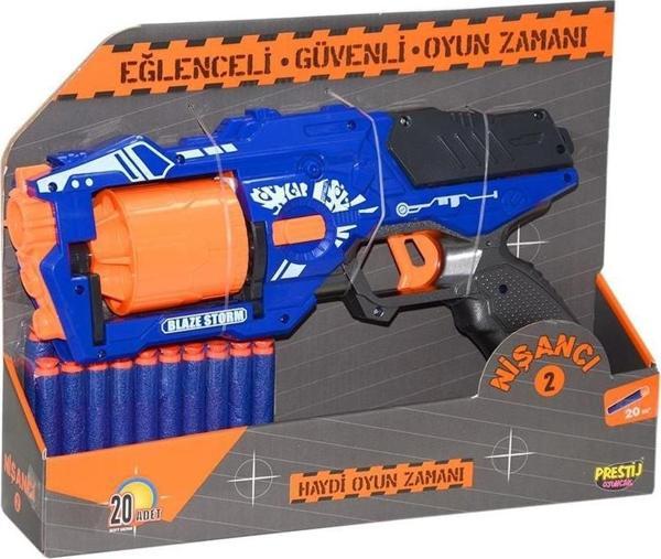 Eğlenceli Oyuncak Yumuşak Mermi Atan Oyuncak Silah Seti Kız Erkek Çocuk Eğitici - Image 1