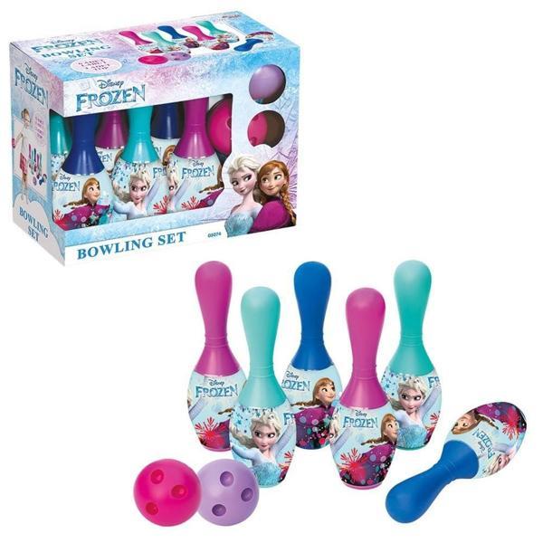 Kız Erkek Çocuk Oyuncak Frozen Bowling Oyun Aktiviye Seti Kız Erkek Çocuk Eğitici - Image 1
