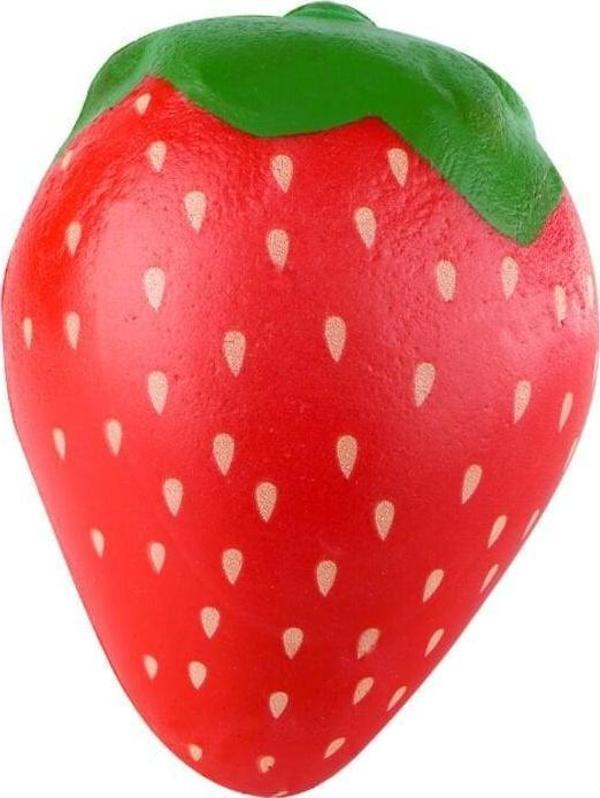 Eğlenceli Oyuncak Squishy Çilek Kız Erkek Çocuk Eğitici - Image 1