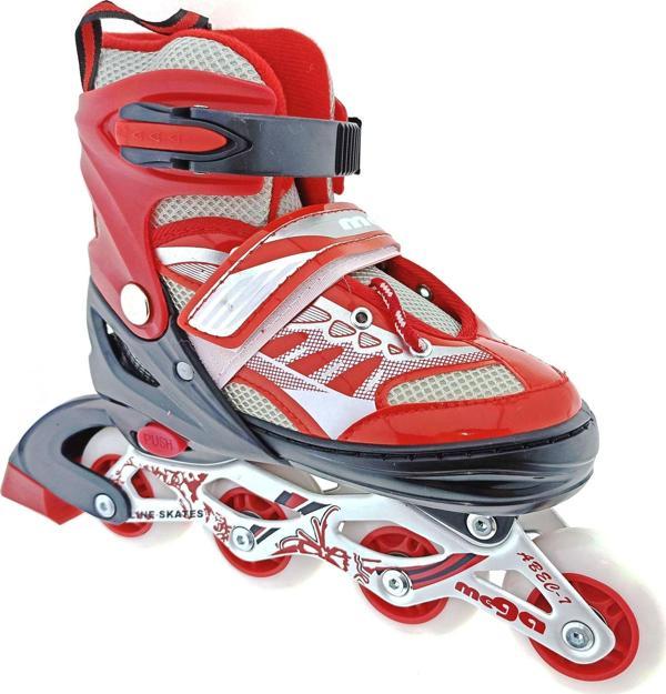 Eğitici Oyuncak Mega Işıklı Kırmızı Paten Kız Erkek Çocuk Eğitici - Image 1