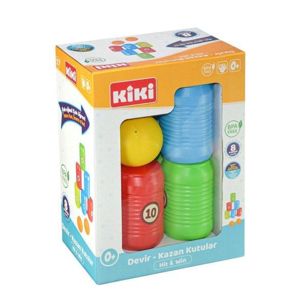 Öğretici Oyuncak AE-0702 Kiki, Devir - Kazan Kutular Kız Erkek Çocuk Eğitici - Image 1