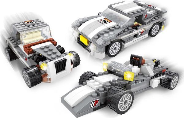 Eğitici Oyuncak Ausini 3İn1 City Seti 178 Parça Kız Erkek Çocuk Eğitici - Image 1