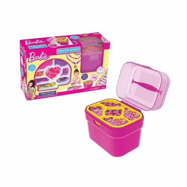 Öğretici Oyuncak 03659 Barbie Sepetli Takı Seti Kız Erkek Çocuk Eğitici - Image 1