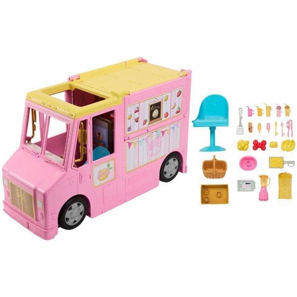 Kız Erkek Çocuk Oyuncak HPL71 Barbie'nin Limonata Aracı Kız Erkek Çocuk Eğitici - Image 1