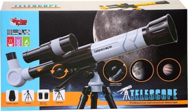 Kız Erkek Çocuk Oyuncak KM-1001-2 Profesyonel Telefon Bağlanabilir Teleskop Kız Erkek Çocuk Eğitici Eğit - Image 1