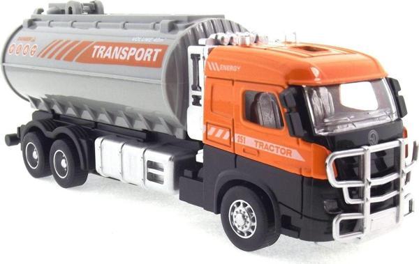 Kız Erkek Çocuk Oyuncak Die Cast Model Çek Bırak Yakıt Tankeri Kız Erkek Çocuk Eğiticila - Image 1