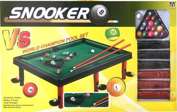 Eğlenceli Oyuncak Orta Boy Bilardo Seti Kız Erkek Çocuk Eğitici - Image 1