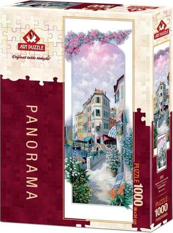 Eğitici Oyuncak 4484 Art Puzzle Çiçekler İçinde Venedik 1000 Parça Panorama Puzzle Kız Erkek Çocuk Eğitici Öğretici  - Image 1