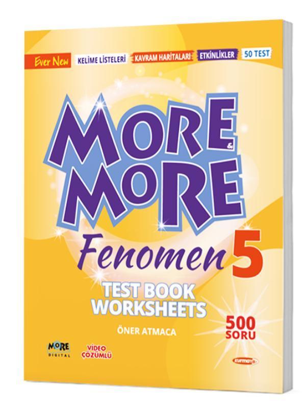 More & More Yayınları 5. Sınıf English Fenomen Test Book - Image 1