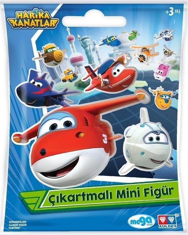 Eğitici Oyuncak Harika Kanatlar Çıkartmalı Mini Figür Paket 20900 Kız Erkek Çocuk Eğitici Eğitic - Image 1