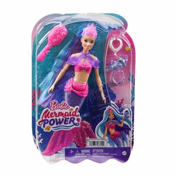 Kız Erkek Çocuk Oyuncak HHG52 Barbie Malibu Deniz Kızı Bebeği Kız Erkek Çocuk Eğitici - Image 1