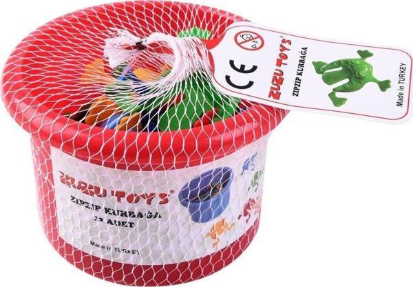 Eğlenceli Oyuncak 4050 Zuzu Zıp Zıp Kurbağa Kız Erkek Çocuk Eğitici - Image 1