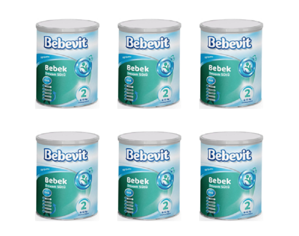 Bebevit 2 Bebek Devam Sütü 400gr X 6 ADET - Image 1