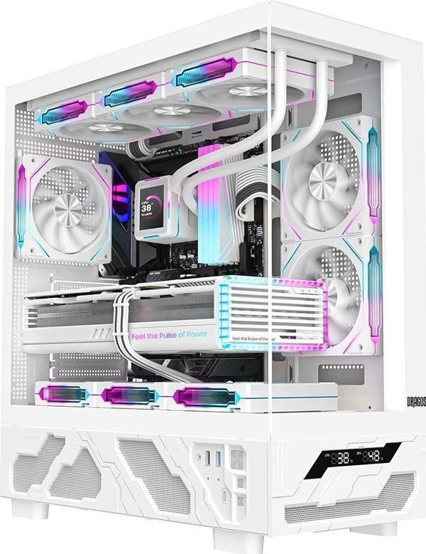 Dragos DRx7669 Ryzen 5 7600 32GB 1TB NVMe 8GB RTX5060 27 İnç 200Hz 1ms Oyuncu Hazır Sistem - Image 1