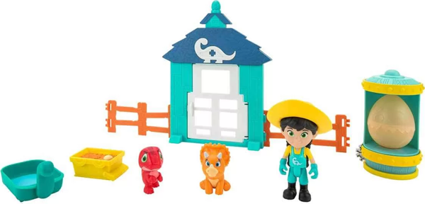 Kız Erkek Çocuk Oyuncak Dino Ranch Çiftlik Oyun Seti DNA04000 Kız Erkek Çocuk Eğitici - Image 1