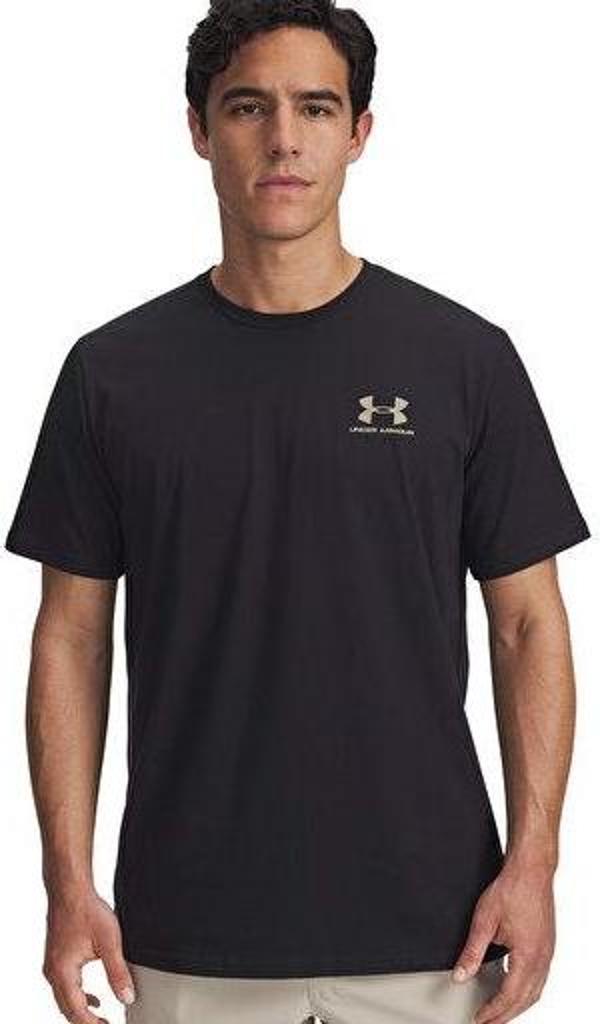 Under Armour Ua M Sportstyle Lc Ss Erkek Günlük Tişört 1326799-003 Siyah - Image 1