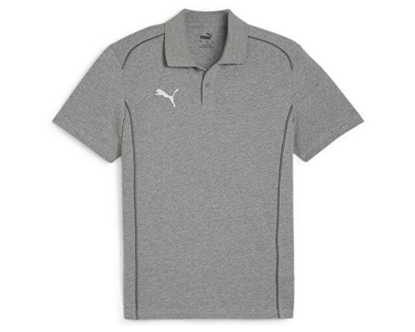 Puma Teamfinal Casuals Polo Erkek Futbol Antrenman Polo Tişörtü 65853533 Gri - Image 1