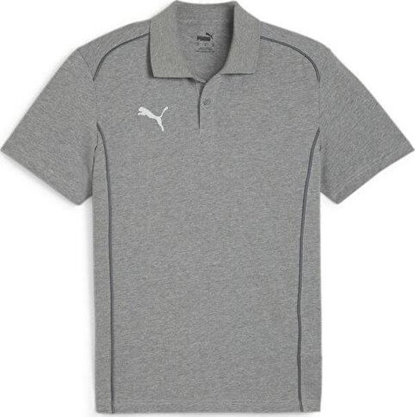 Puma Teamfinal Casuals Polo Erkek Futbol Antrenman Polo Tişörtü 65853533 Gri - Image 1