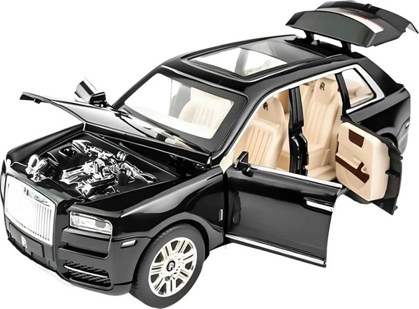 Eğlenceli Oyuncak Şeffaf Kutuda Metal BMW X7 Araba Kız Erkek Çocuk Eğitici - Image 1